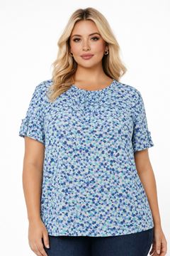 Picture of CURVY GIRL TOP IN FINE QUALITY STRETCH